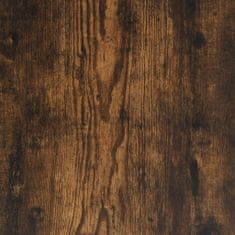 Greatstore füstös tölgyszínű szerelt fa mosógéppolc 67 x 25 x 163 cm