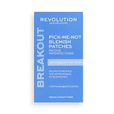 Revolution Skincare Arctisztító tapaszok Pick-Me-Not Blemish Patches (Contains Stickers) 60 db