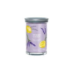 Yankee Candle Illatgyertya Signature tumbler Lemon Lavender 567 g - nagy
