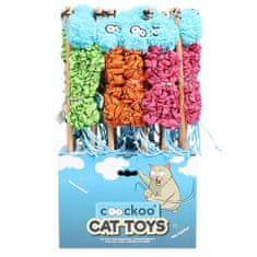 EBI COOCKOO játékpálca macskáknak KÍGYÓ 40x4x4cm mix színekben 1db