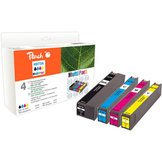 Peach PI300-750 tintapatron 4 dB Kompatibilis Nagy (XL) kapacitású Fekete, Cián, Magenta, Sárga (PI300-750)