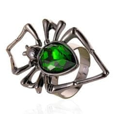 Spider Gyűrű-Fekete/Zöld