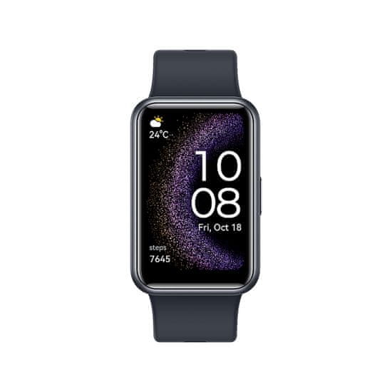 Huawei 55020BEG Watch Fit SE 46mm Fekete Okosóra