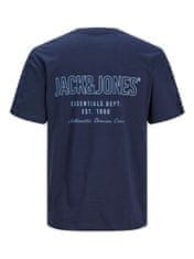 Jack&Jones Férfi póló JJGROW Relaxed Fit 12248615 Navy Blazer (Méret XXL)
