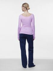 Pieces Női trikó PCKITTE Slim Fit 17101437 Pastel Lavender (Méret XL)