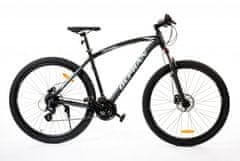 Olpran Hegyi kerékpár Professional 29" hydraulic 2023, fekete/fehér