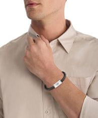 Calvin Klein Stílusos bőr karkötő férfiaknak 35000571