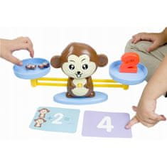 KOMFORTHOME Tanulás a számolásról Súly oktatási majom játék
