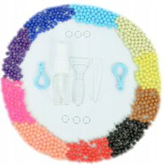 KOMFORTHOME Víz gyöngyök Magic Beads sablon készlet