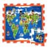 Hab puzzle MATA A világ gyermekei térkép ZA3149