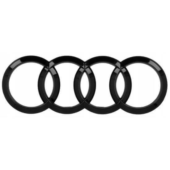 BB-Shop Embléma Hátsó fekete Audi Q3 Q5 A4 A6 202 mm