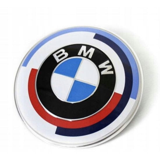 Bmw BMW logó embléma motorháztető hátsó szárnyához 74 MM 813237505 50 JAHRE