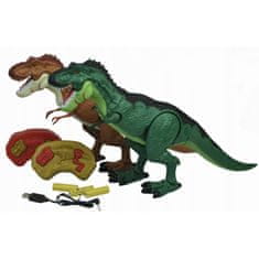 KOMFORTHOME RC vezérelt dinoszaurusz gőzzel üvölt, járkál, világít T-REX