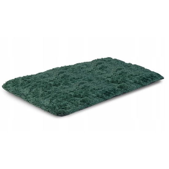 KOMFORTHOME Puha bolyhos csúszásgátló szőnyeg 160x220 cm Szín zöld