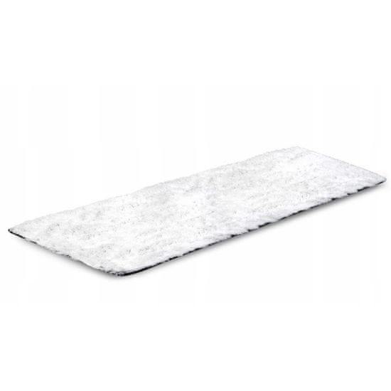 KOMFORTHOME Puha bolyhos csúszásgátló szőnyeg 80x300 cm Szín fehér