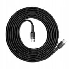 BASEUS Baseus Cafule Cable nagy teherbírású nejlon USB-C PD / USB-C 60W 20V 3A kábel