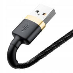BASEUS Baseus Cafule kábel nagy teherbírású nejlon USB / Lightning QC3.0 2M kábel