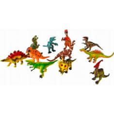KOMFORTHOME Dinoszaurusz figurakészlet 12 dinoszaurusz