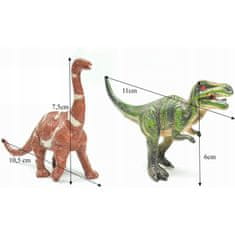 KOMFORTHOME Dinoszaurusz figurakészlet 12 dinoszaurusz