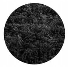 KOMFORTHOME Puha bolyhos csúszásgátló szőnyeg 80x120 cm Szín Fekete