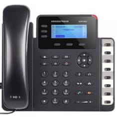 Grandstream Telefon GXP1630 VoIP telefon - 3x SIP fiók, HD hang, 3 előbeállítás, 2xLAN 1000Mbps kapcsoló, PoE