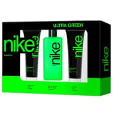 Nike Ultra Green Man - EDT 100 ml + tusfürdő 75 ml + borotválkozás utáni balzsam 75 ml
