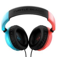 Turtle Beach RECON 50 játék fejhallgató, piros/kék