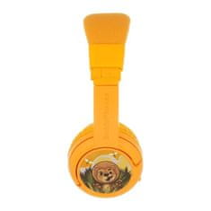 Play+ gyerek bluetooth fejhallgató mikrofonnal, sárga