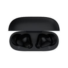 QCY - T19 teljesen vezeték nélküli fejhallgató töltődobozzal - fekete