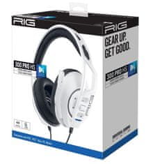 Nacon RIG 300 PRO HS, gaming headset PS4-hez és PS5-höz, fehér
