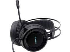 Sandberg gaming fejhallgató Dominator Headset mikrofonnal, fekete