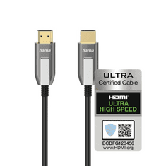 Hama 00205265 HDMI kábel 10 M HDMI A-típus (Standard) Fekete (Hama205265)