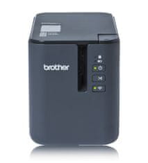 BROTHER öntapadós címkenyomtató PT-P900WC / 36mm / WiFi / USB / RS-232 / tok / táska