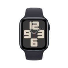 Apple MRE73QF/A Watch SE 44mm Fekete Okosóra
