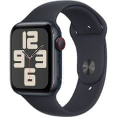 Apple MRH83QF/A Watch SE 44mm Fekete Okosóra