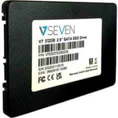 V7 V7SSD512GBS25E 512GB 2,5 inch SSD meghajtó