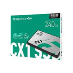 TeamGroup T253X5240G0C101 CX1 240GB 2,5 inch SSD meghajtó