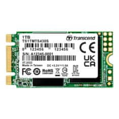 Transcend TS1TMTS430S 430S 1024GB M.2 SSD meghajtó