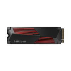 SAMSUNG MZ-V9P1T0CW 990 Pro with Heatsink 1024GB PCIe NVMe M.2 2280 SSD meghajtó