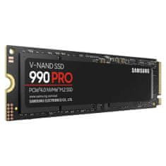 SAMSUNG MZ-V9P4T0BW 990 PRO 4096GB PCIe NVMe M.2 2280 SSD meghajtó