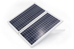 Technaxx Solar töltőállomás, panel 18W + akkumulátor SLA 12V/7000mAh LED izzókkal, TX-200