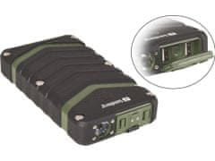 Sandberg 20100 mAh hordozható USB tápegység, Survivor Outdoor, okostelefonokhoz, fekete zöld