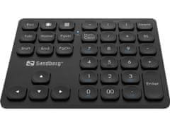 Sandberg Wireless Numeric Keypad Pro, fekete
