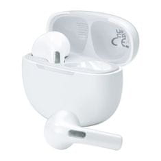 QCY - T20 AilyPods vezeték nélküli fejhallgató töltődobozzal, Bluetooth 5.3, fehér