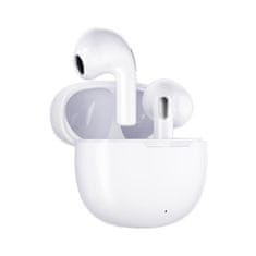 QCY - T20 AilyPods vezeték nélküli fejhallgató töltődobozzal, Bluetooth 5.3, fehér