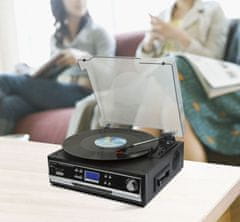 Technaxx USB lemezjátszó/konverter - lemezjátszók és audiokazetták konvertálása MP3 formátumba (TX-22+)