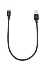 Verbatim Micro USB kábel 30 cm, SYNC + CHARGE fekete