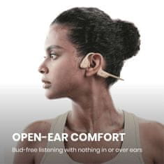 SHOKZ OpenRun PRO Bluetooth fülbe helyezhető fejhallgató, bézs
