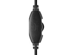 Sandberg PC fejhallgató MiniJack Mono Headset Saver mikrofonnal, fekete