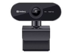 Sandberg webkamera, USB webkamera Flex 1080P HD